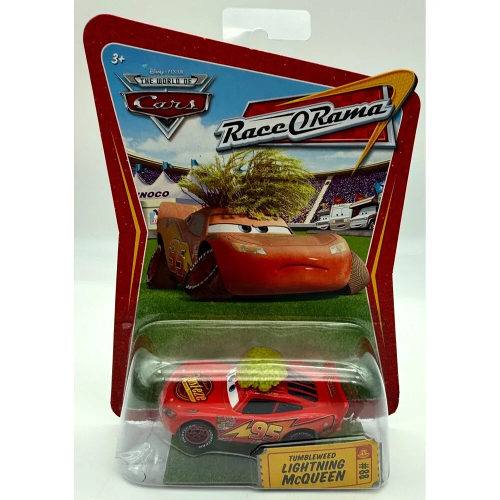 Disney Pixar Cars Tumbleweed Lightning McQueen Ticket #88 Diecast Sealed NIP
